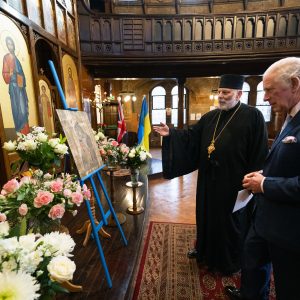 Bishop Nowakowski and King Charles III