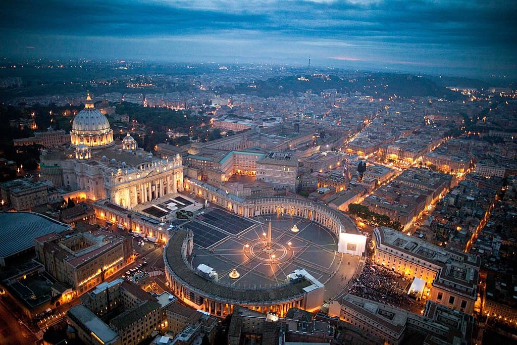 Vatican City twilight