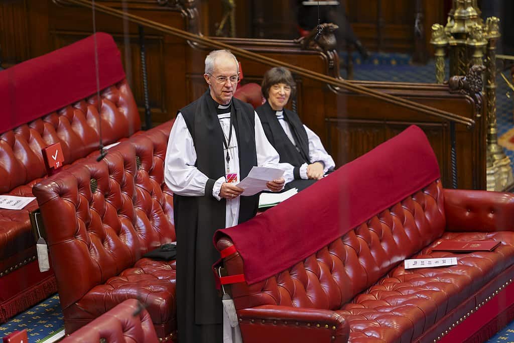Justin Welby in the Lords