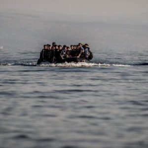 Migrants crossing English channel
