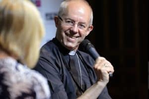 Sixteen headlines from Justin Welby’s address and interview at the Religion Media Festival