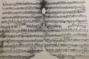Auschwitz music manuscripts for performance at Sadler’s Wells