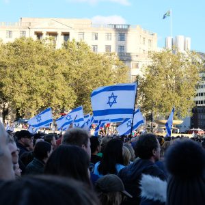 Pro Israel rally Trafalgar Square 22Oct23