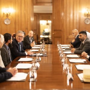 Interfaith meeting Number Ten Simon Dawson No 10 Downing Street