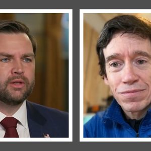 JD Vance and Rory Stewart 1 Feb 2025