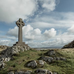 Celtic cross, Llanddwyn Island