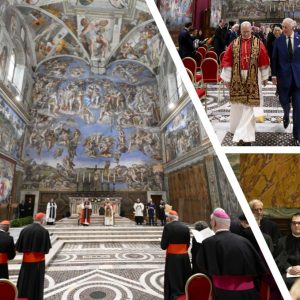 King and Queen visit the Vatican Oct 25 crown copyright