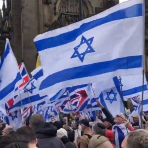Manchester Jewish rally 051025