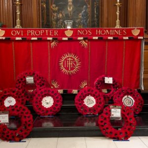 St Bride's altar 2025