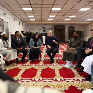 peacehaven mosque Starmer visit