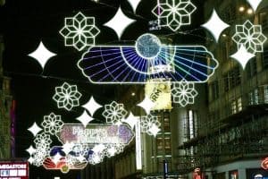 ‘London is an antidote to hatred’ says mayor as he illuminates West End with Ramadan lights